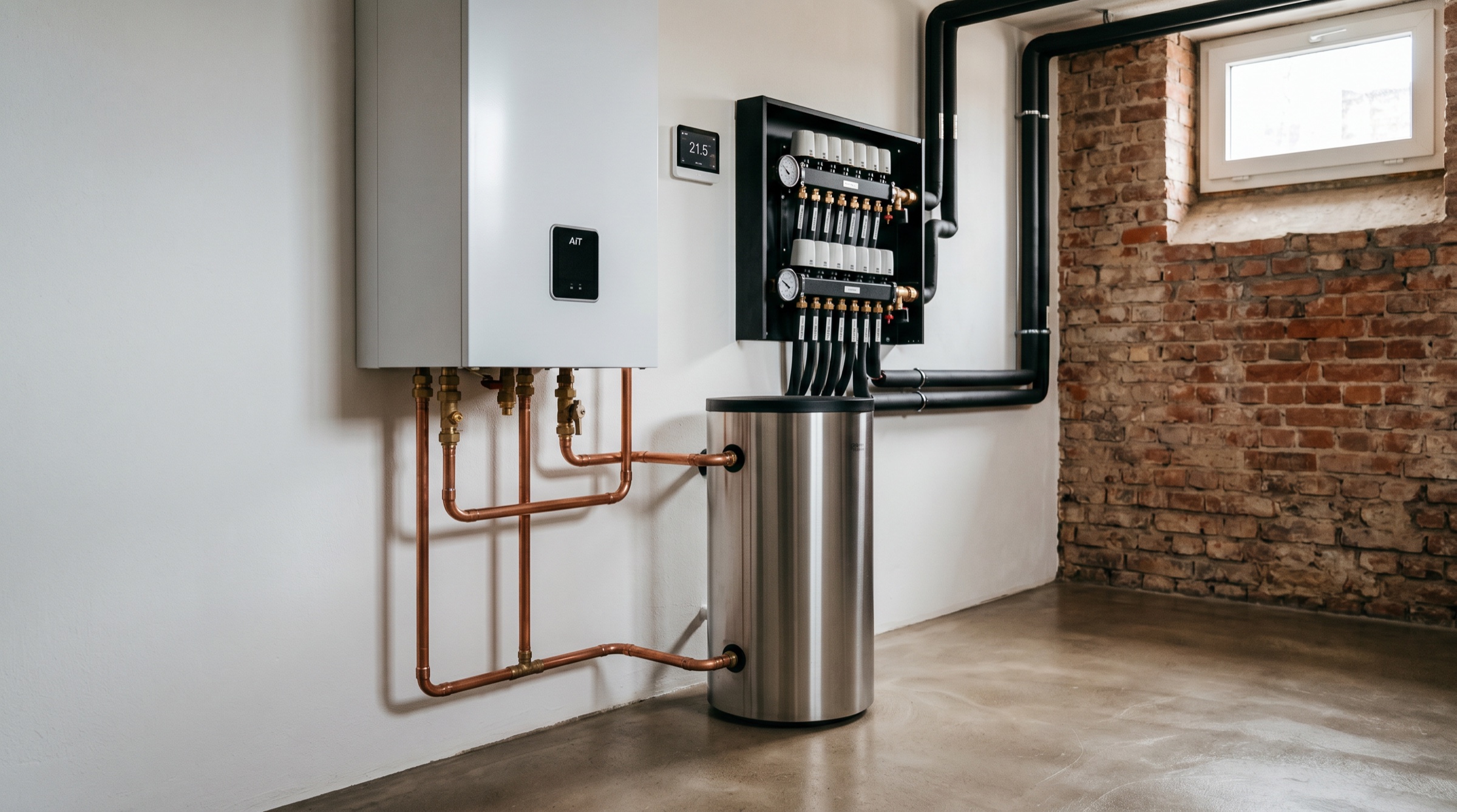 Luft-Wasser-Wärmepumpe im Bestandsbau